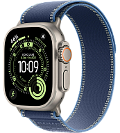 Часы Apple Watch Ultra 3 49mm Titanium Case Natural / Trail Loop Blue/Bright Blue S/M 500_191_640982