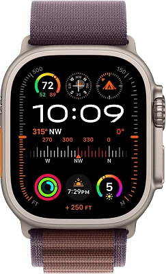 Часы Apple Watch Ultra 2 49mm Titanium Case GPS+Cellular Alpine Loop Indigo S 400_400_640730