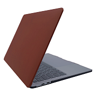 Кожаный чехол DDC PU Skin на MacBook Pro 14.2 Коричневый 500_191_131598