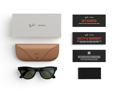 Умные очки Ray-Ban Skyler (Gen 2) - Shiny Black/Graphite Green Transitions - Size M (S52) RW4014 400_400_882658
