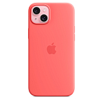 Чехол Apple iPhone 15 Silicone Case with MagSafe - Guava 250_100_533025