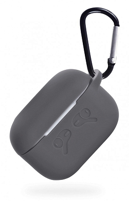 Чехол для AirPods Pro 2 Gurdini Soft Touch - Серый 400_400_313321