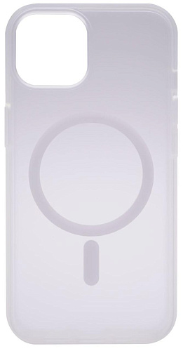 Чехол для iPhone 14 Plus матовый с MagSafe Прозрачный 250_100_533739