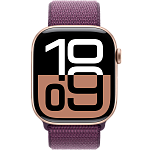 Часы Apple Watch Series 10 46mm Rose Gold Aluminium Case GPS Sport Loop Plum 250_100_639902