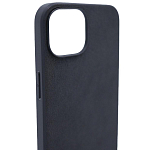 Чехол алькантара для iPhone 14 Plus Черный 250_100_131761
