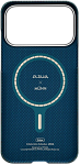 Чехол для iPhone 17 Pro Pitaka Edge Ultra Slim Case Flora in Grid - Forest Dawn 250_100_800309