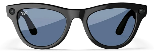 Умные очки Ray-Ban Skyler (Gen 1) - Shiny Black/Cerulean Blue Transitions - Size M (S52) RW4010 500_191_885012