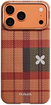 Чехол для iPhone 17 Pro Max Pitaka Edge Ultra Slim Case Flora in Grid - Cloud Dusk 250_100_800319