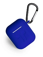 Чехол для AirPods 2 Gurdini Soft Touch - Синий 500_191_551231
