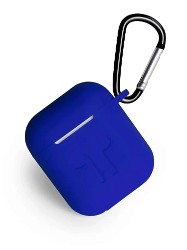 Чехол для AirPods 2 Gurdini Soft Touch - Синий 250_100_551231