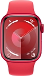 Часы Apple Watch Series 9 41mm Aluminium Case Sport Band Red S/M 250_100_640199