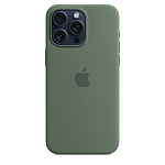 Чехол для iPhone 15 Pro Silicone Case with MagSafe - Cypress