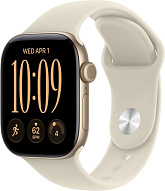 Часы Apple Watch Series 12 42mm Aluminium Case GPS Light Gold Sport Band Sand M/L 500_191_863391