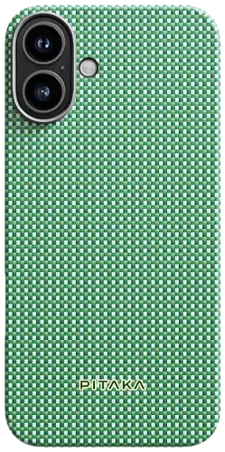 Чехол для iPhone 16 Pitaka Ultra Slim Case - Forest Green 250_100_770118