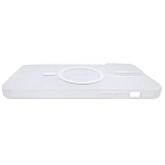 Чехол для iPhone 14 Pro Max Wlons с MagSafe прозрачный матовый с рамкой Белый 250_100_135514