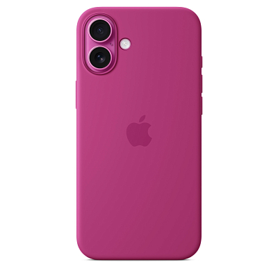 Чехол для iPhone 16 Plus Silicone Case with MagSafe - Fuchsia 400_400_211998