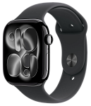 Часы Apple Watch Series 11 42mm Jet Black Aluminium Case GPS Sport Band Black S/M 250_100_526513