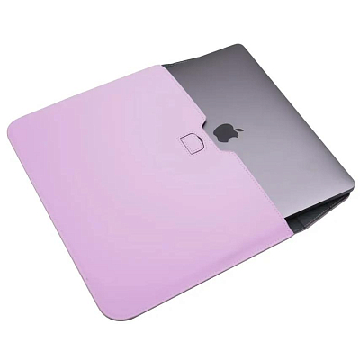 Кожаная сумка-чехол DDC Sleeve with Stand на MacBook 13/14.2 Лиловый 400_400_128147