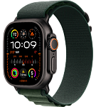 Часы Apple Watch Ultra 2 49mm Black Titanium Case GPS+Cellular Alpine Loop Dark Green S 250_100_640622
