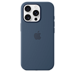 Чехол для iPhone 16 Pro Silicone Case with MagSafe - Denim