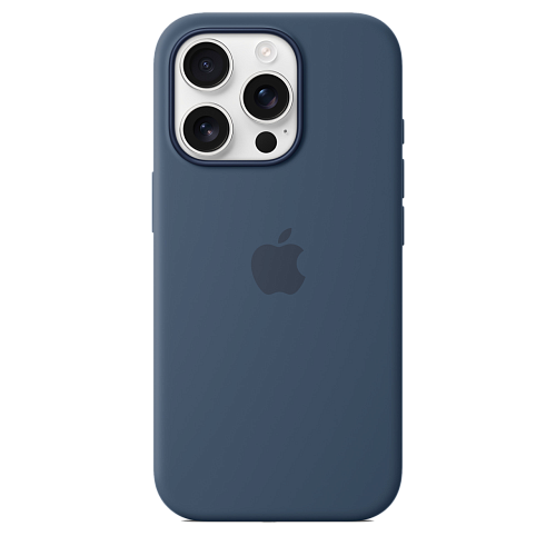 Чехол для iPhone 16 Pro Max Silicone Case with MagSafe - Denim 250_100_534536