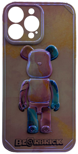 Чехол для iPhone 13 Pro Max с 3D мишкой Голографический 250_100_533453