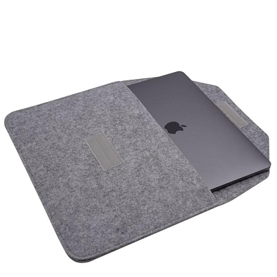 Сумка-чехол на MacBook 13-14.2 DDC Felt Bag (серый) 400_400_131250