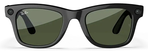 Умные очки Ray-Ban Wayfarer (Gen 2) - Shiny Black/Graphite Green Transitions - Size M (S50) RW4012 500_191_885049