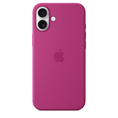 Чехол для iPhone 16 Plus Silicone Case with MagSafe - Fuchsia 400_400_211999