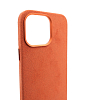 Чехол из алькантары для iPhone 14 Pro с MagSafe Оранжевый