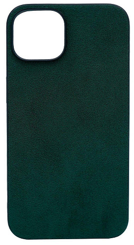 Чехол алькантара для iPhone 14 Plus Зеленый 250_100_533316