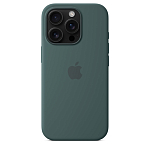 Чехол для iPhone 16 Pro Silicone Case with MagSafe - Lake Green