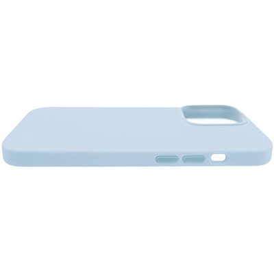 Силиконовый чехол для iPhone 14 Pro Max Голубой 400_400_532409