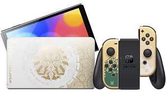 Игровая приставка Nintendo Switch OLED The Legend of Zelda Edition 500_191_626806