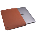 Чехол для MacBook 16.2 WiWU Skin Pro Slim Stand Sleeve с подставкой Brown 250_100_642301