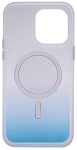 Чехол для iPhone 13 Pro Max с MagSafe матовый градиент Синий 250_100_135973