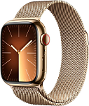 Часы Apple Watch Series 9 41mm Stainless Steel Case Milanese Loop Gold 250_100_640256