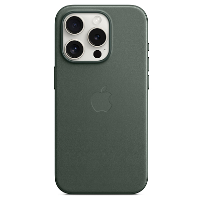 Чехол Apple iPhone 15 Pro Max FineWoven Case with MagSafe - Evergreen 400_400_641591