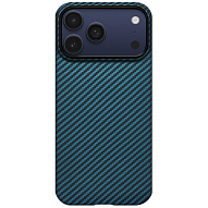Чехол для iPhone 17 Pro Pitaka Classic PitaTap Ultra-Slim Case - Black/Blue 500_191_551793