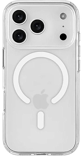 Чехол для iPhone 17 Pro Clear Case with Button/MagSafe - Прозрачный 250_100_539548