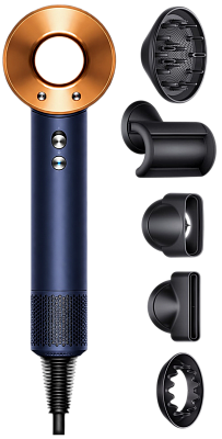 Фен Dyson Supersonic HD08 Gift Edition - Prussian Blue/Copper 400_400_863601