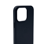 Чехол для iPhone 14 Pro Max кожаный с MagSafe Темно-синий 250_100_124194