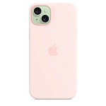 Чехол Apple iPhone 15 Plus Silicone Case with MagSafe -  Light Pink 250_100_578153