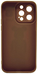 Силиконовый чехол для iPhone 14 Pro с 3D мишкой Коричневый 250_100_135139