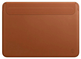 Кожаный чехол для MacBook Air 15.3 WIWU Skin Pro 2 Brown 500_191_655692