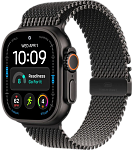 Часы Apple Watch Ultra 4 49mm Titanium Case Black / Milanese Loop Black S 250_100_854968