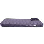 Плетеный Силиконовый чехол для iPhone 14 Plus Фиолетовый 250_100_137632