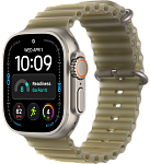 Часы Apple Watch Ultra 4 49mm Titanium Case Natural / Ocean Band Translucent Kelp 250_100_855210