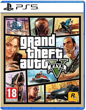 Игра PS5 GTA 5 (русские субтитры)