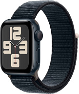Часы Apple Watch Series SE 2024 40mm Aluminium Case GPS Sport Loop Midnight 500_191_321411